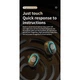 Бездротові TWS навушники T1 Bluetooth 5.2 з кейсом 170 Чорний - зображення 7