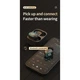 Бездротові TWS навушники T1 Bluetooth 5.2 з кейсом 170 Чорний - зображення 10