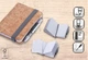 Блокнот Troika Din A7 Lilipad + ручка Liliput, корка - изображение 4