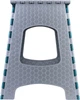 Стул Eco Fabric раскладной 44.7 см Серо-бирюзовый (CT-003) - изображение 2