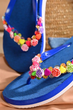 В'єтнамки No Brand Б1448 жіночі сині 40 25.5 см - зображення 5
