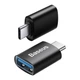 Адаптер Baseus Ingenuity Mini OTG Type-C to USB-A 3.1 Black (ZJJQ000001) - зображення 2