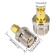 Переходник антенный&nbsp;SMA Male - UHF Female (SO-239, PL-259) для автомобильной радиостанции адаптер антенны - изображение 4