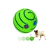Мяч для собак хихикающий большой и прочный мячик WOOPY BALL интерактивная игрушка 14 cм со звуком для игр - изображение 5
