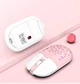 Беспроводная перезаряжаемая мышь "FOREV" 2.4G с LED-подсветкой PINK - изображение 4