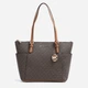 Сумка-шоппер жіноча Michael Kors JET SET ITEM EW TZ TOTE 30S0GTTT1B252 Темно-коричнева (800070263177) - зображення 1