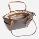 Сумка-шоппер жіноча Michael Kors JET SET ITEM EW TZ TOTE 30S0GTTT1B252 Темно-коричнева (800070263177) - зображення 7