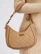 Сумка кросс-боди женская GUESS ABEY SMALL HOBO HWQB8558010-BEI Темно-бежевая (800070266626) - изображение 6