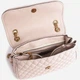 Сумка крос-боді жіноча GUESS MAILA CONVERTIBLE XBODY FLAP HWQB8661210-NUD Бежево-рожева (800070266643) - зображення 3