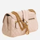 Сумка крос-боді жіноча GUESS MAILA CONVERTIBLE XBODY FLAP HWQB8661210-NUD Бежево-рожева (800070266643) - зображення 5