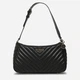 Сумка крос-боді жіноча GUESS KEILLAH SHOULDER BAG HWQG8690180-BLA Чорна (800070292873) - зображення 1