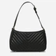 Сумка крос-боді жіноча GUESS KEILLAH SHOULDER BAG HWQG8690180-BLA Чорна (800070292873) - зображення 6