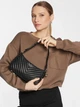Сумка крос-боді жіноча GUESS KEILLAH SHOULDER BAG HWQG8690180-BLA Чорна (800070292873) - зображення 10