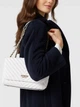 Сумка кросс-боди женская GUESS KEILLAH CONVERTIBLE XBODY FLAP HWQG8690210-WHI Белая (800070292880) - изображение 2