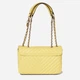 Сумка кросс-боди женская GUESS KEILLAH CONVERTIBLE XBODY FLAP HWQG8690210-YEL Желтая (800070292881) - изображение 3