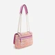 Сумка крос-боді жіноча GUESS ADAM CONVERTIBLE XBODY FLAP HWTF8694210-FMU Фуксія (800070292899) - зображення 9