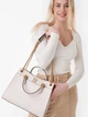 Сумка крос-боді жіноча GUESS NELL GIRLFRIEND SATCHEL HWVB8678070-STO Молочна (800070292914) - зображення 8