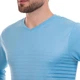 Форма футбольная с длинным рукавом Zelart 1908-1 2XL (50-52) рост 180-185 см Light Blue-Deep Blue - изображение 4