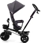 Rowerek trójkołowy KinderKraft Aveo Malachite Grey (KRAVEO00GRY0000) - obraz 3