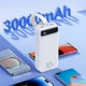 Портативний зарядний пристрій Power Bank Remax RPP-522 Bole 30000 mAh Білий Акумулятор Li-Pol - зображення 2