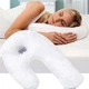Подушка Side Sleeper 30х40х12 см біла - зображення 1