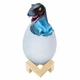 Детский ночник Динозавр SUNROZ Dino-Egg на подставке, аккумуляторный, 16 цветов, игрушка светильник с пультом - изображение 1