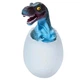 Детский ночник Динозавр SUNROZ Dino-Egg на подставке, аккумуляторный, 16 цветов, игрушка светильник с пультом - изображение 3