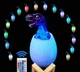 Детский ночник Динозавр SUNROZ Dino-Egg на подставке, аккумуляторный, 16 цветов, игрушка светильник с пультом - изображение 4