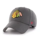 Кепка MVP 47 Brand CHICAGO BLACKHAWKS темно-сірий Уні OSFA H-MVP04WBV-CC - зображення 1
