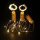 Светодиодная гирлянда пробка в бутылку роса на проволоке 20 LED 2 м ZABI-2 теплый белый гарлянда нить - изображение 1