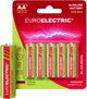 Батарейки щелочные Euroelectric AA LR6 1.5 В blister 10 шт (BL-AA-EE(10)) - изображение 1