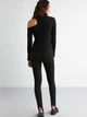 Гольф-водолазка женская Ivy Studio 448270253 M Черная (7488740074614) - изображение 4
