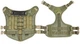 Шлея для собак Vest, тактичний жилет з ручкою М (60-80см) Зелений (132М-GREEN) - зображення 3