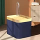 Фонтан-поїлка для котів і собак Hipidog 1.5L з фільтром, Синій (130-BLUE) - зображення 1