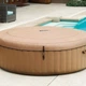 Basen dmuchany Intex 196 x 70 cm Brown (6941057418148) - obraz 4