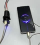 Заряджання USB в прикурювач авто для телефону з вольтметром Type-C PD + USB (швидка зарядка) 12В-24В Чорна (31595) - зображення 2