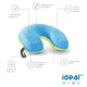 Подушка Sonex Ideal Limited Edition для путешествий 30x35х10 см Жёлто-голубая (SO102060) - изображение 2