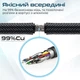 Кабель Promate ProLink4K1-500 HDMI to HDMI v2.0 UHD HDR 5 м Black (prolink4k1-500.black) - изображение 4