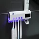 Тримач-диспенсер для зубної пасти та щітки Toothbrush sterilizer автоматичний (YU8SH8727) - зображення 4