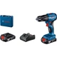 Шуруповерт Bosch GSB 185-LI, 2х2.0 Ah, ЗП GAL 18V-20, кейс (0.601.9K3.100) - зображення 9