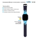 Смарт-часы Amigo GO008 MILKY GPS WIFI Blue (873292) - изображение 2