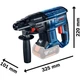 Набір електроінструментів Bosch GBH 180-LI + GSR 18V-50 + GWS 180-LI + 2xGBA 18V 5.0Ah + GAL 1880 CV (0.615.990.M32) - зображення 12