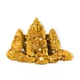 Кінетичний пісок metallic золотий 454 г Kinetic Sand DD111752 - зображення 3