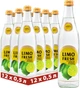 Упаковка безалкогольного газованого напою Limofresh Зі смаком лайма скло 0.5 л х 12 шт (4820188110218) - зображення 1