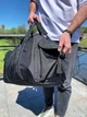 Спортивная сумка черного цвета материал CORDURA 1000D Украинское производство - изображение 2