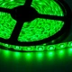 Гірлянда-стрічка 5050 G зовнішня, пров.:прозорий, 5м (Зелений) LED 5725 - зображення 3