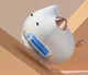 Нічний дитячий світильник Портативний Нічник Baseus Cute Series Kitty Silicone із вбудованим акуумулятором 1100 mAh (DGAM-A02) White - зображення 13