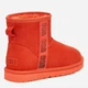 Женские угги низкие замшевые с мехом UGG 955213654 37 23 см Оранжевые (1159778865) - изображение 3