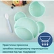 Тарелка детская Canpol babies Мишка на присоске Бирюзова (51/401_tur) - изображение 4