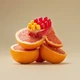 МАСАЖНЕ АНТИЦЕЛЮЛІТНЕ МИЛО З ЛЮФОЮ FLAME GRAPEFRUIT — ГРЕЙПФРУТ - изображение 2